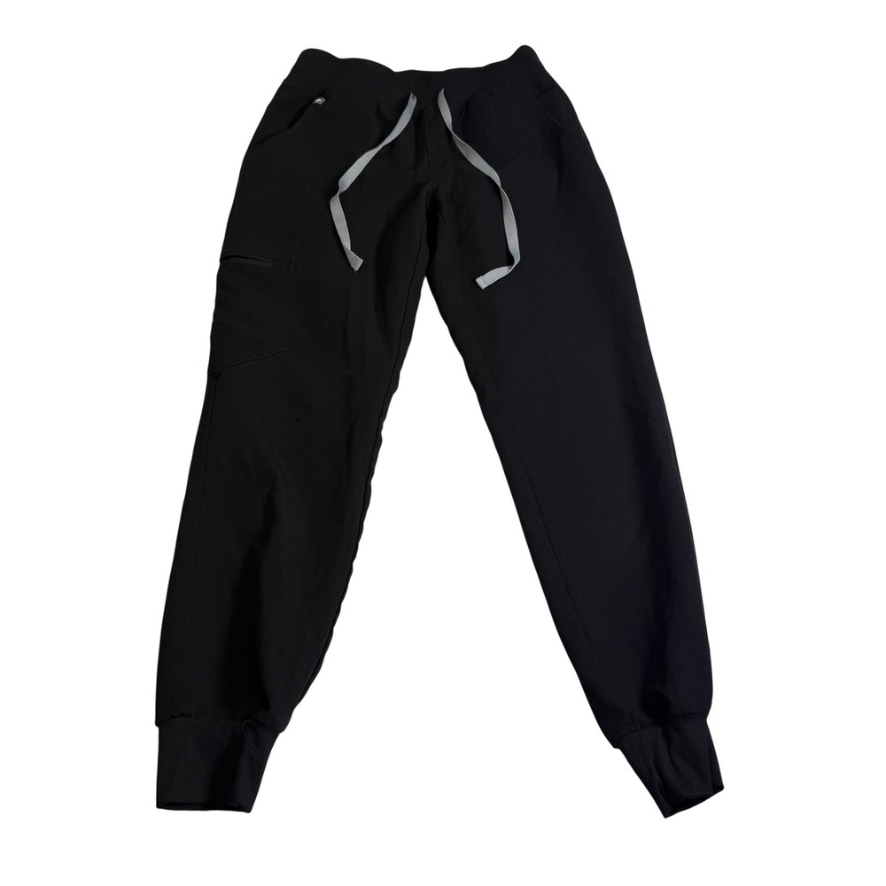 FIGS Zamora Jogger Scrub Pants XXS Black Technical Collection 1000208 Joggers